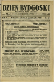 Dzień Bydgoski, 1931, R.2, nr 251