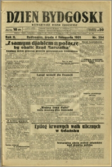 Dzień Bydgoski, 1931, R.2, nr 254