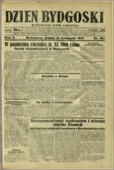 Dzień Bydgoski, 1931, R.2, nr 262
