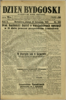 Dzień Bydgoski, 1931, R.2, nr 268