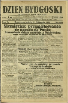 Dzień Bydgoski, 1931, R.2, nr 269