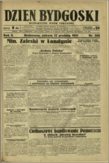 Dzień Bydgoski, 1931, R.2, nr 286