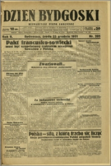 Dzień Bydgoski, 1931, R.2, nr 295