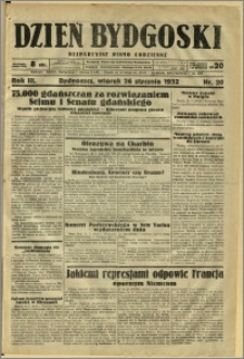 Dzień Bydgoski, 1932, R.3, nr 20