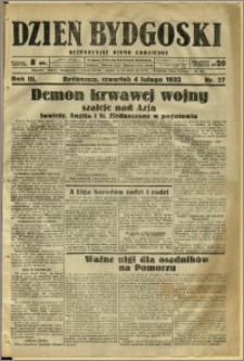 Dzień Bydgoski, 1932, R.3, nr 27