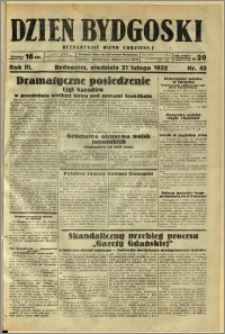 Dzień Bydgoski, 1932, R.3, nr 42