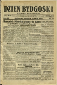 Dzień Bydgoski, 1932, R.3, nr 54