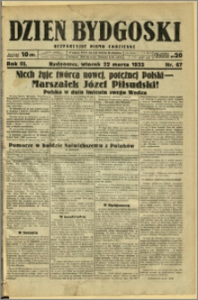 Dzień Bydgoski, 1932, R.3, nr 67