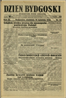 Dzień Bydgoski, 1932, R.3, nr 83