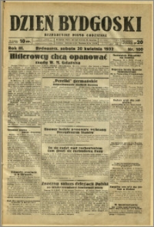 Dzień Bydgoski, 1932, R.3, nr 100