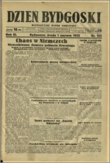 Dzień Bydgoski, 1932, R.3, nr 123