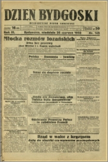 Dzień Bydgoski, 1932, R.3, nr 145