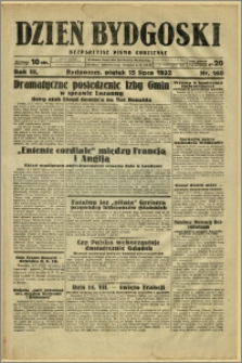 Dzień Bydgoski, 1932, R.3, nr 160