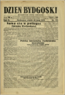 Dzień Bydgoski, 1932, R.3, nr 172