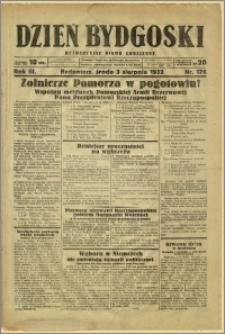Dzień Bydgoski, 1932, R.3, nr 176