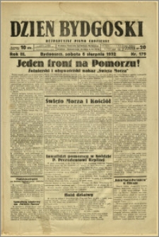 Dzień Bydgoski, 1932, R.3, nr 179