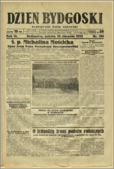 Dzień Bydgoski, 1932, R.3, nr 190