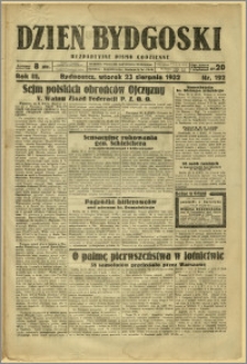 Dzień Bydgoski, 1932, R.3, nr 192