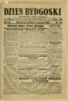 Dzień Bydgoski, 1932, R.3, nr 196