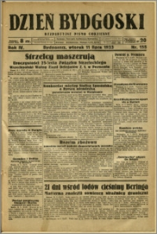 Dzień Bydgoski, 1933, R.4, nr 155