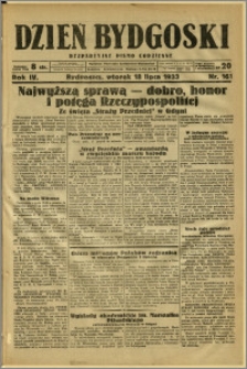 Dzień Bydgoski, 1933, R.4, nr 161