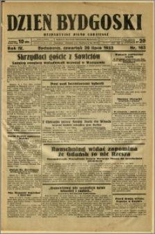 Dzień Bydgoski, 1933, R.4, nr 163