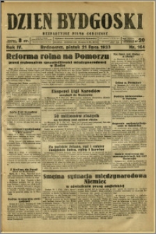 Dzień Bydgoski, 1933, R.4, nr 164