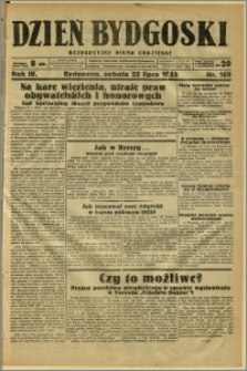 Dzień Bydgoski, 1933, R.4, nr 165