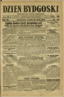 Dzień Bydgoski, 1933, R.4, nr 168