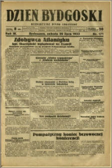 Dzień Bydgoski, 1933, R.4, nr 171