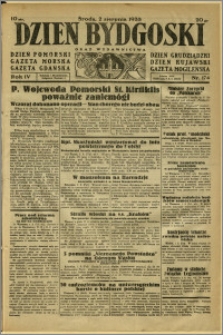 Dzień Bydgoski, 1933, R.4, nr 174