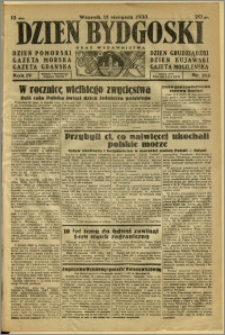 Dzień Bydgoski, 1933, R.4, nr 185