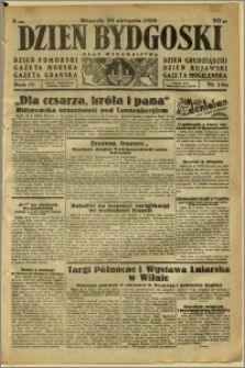 Dzień Bydgoski, 1933, R.4, nr 196