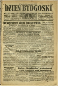 Dzień Bydgoski, 1933, R.4, nr 208