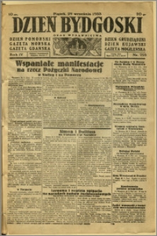 Dzień Bydgoski, 1933, R.4, nr 223
