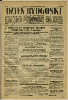 Dzień Bydgoski, 1933, R.4, nr 227