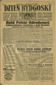 Dzień Bydgoski, 1933, R.4, nr 231