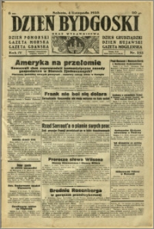Dzień Bydgoski, 1933, R.4, nr 253