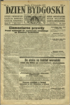 Dzień Bydgoski, 1933, R.4, nr 262