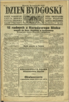 Dzień Bydgoski, 1933, R.4, nr 273