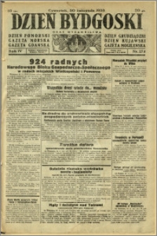 Dzień Bydgoski, 1933, R.4, nr 275