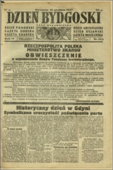 Dzień Bydgoski, 1933, R.4, nr 283