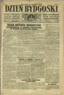 Dzień Bydgoski, 1933, R.4, nr 292