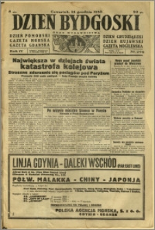 Dzień Bydgoski, 1933, R.4, nr 296