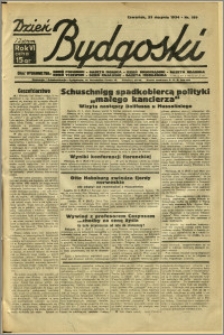 Dzień Bydgoski, 1934, R.6, nr 189