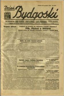 Dzień Bydgoski, 1934, R.6, nr 291