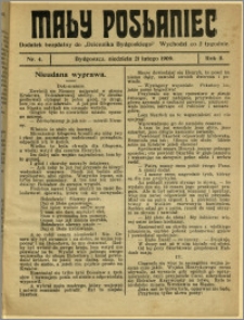 Mały Posłaniec, 1909, R.2, nr 4