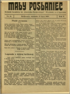 Mały Posłaniec, 1909, R.2, nr 16