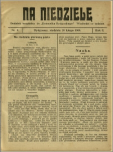 Na Niedzielę, 1909, R.2, nr 9