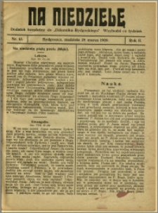 Na Niedzielę, 1909, R.2, nr 13